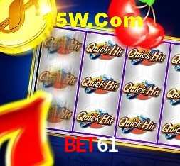 Interface moderna da plataforma Bet61
